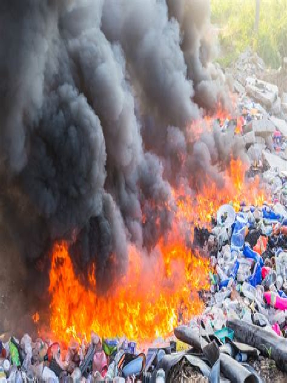 Can you burn human waste?