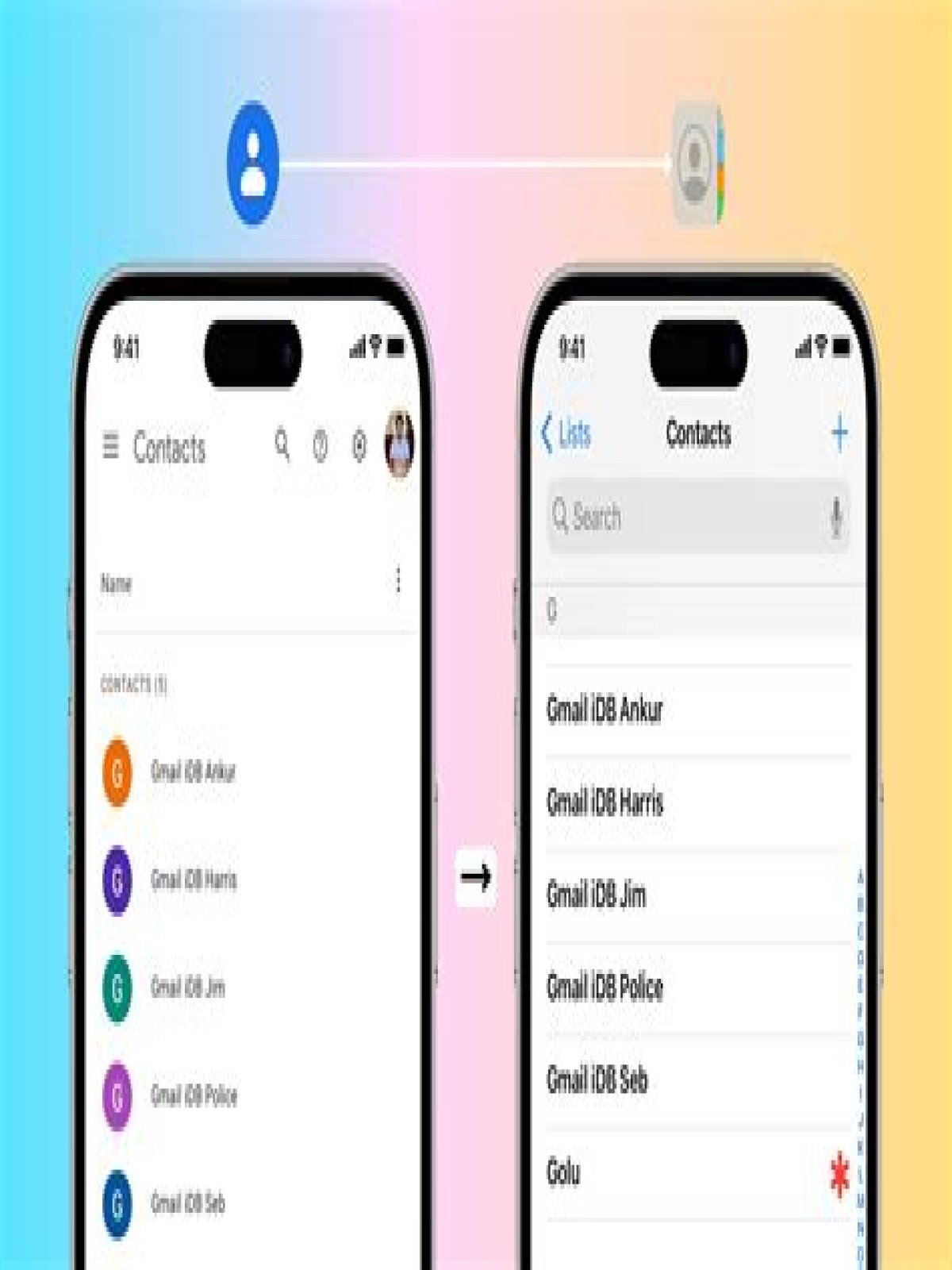 Does iCloud save your contacts?
