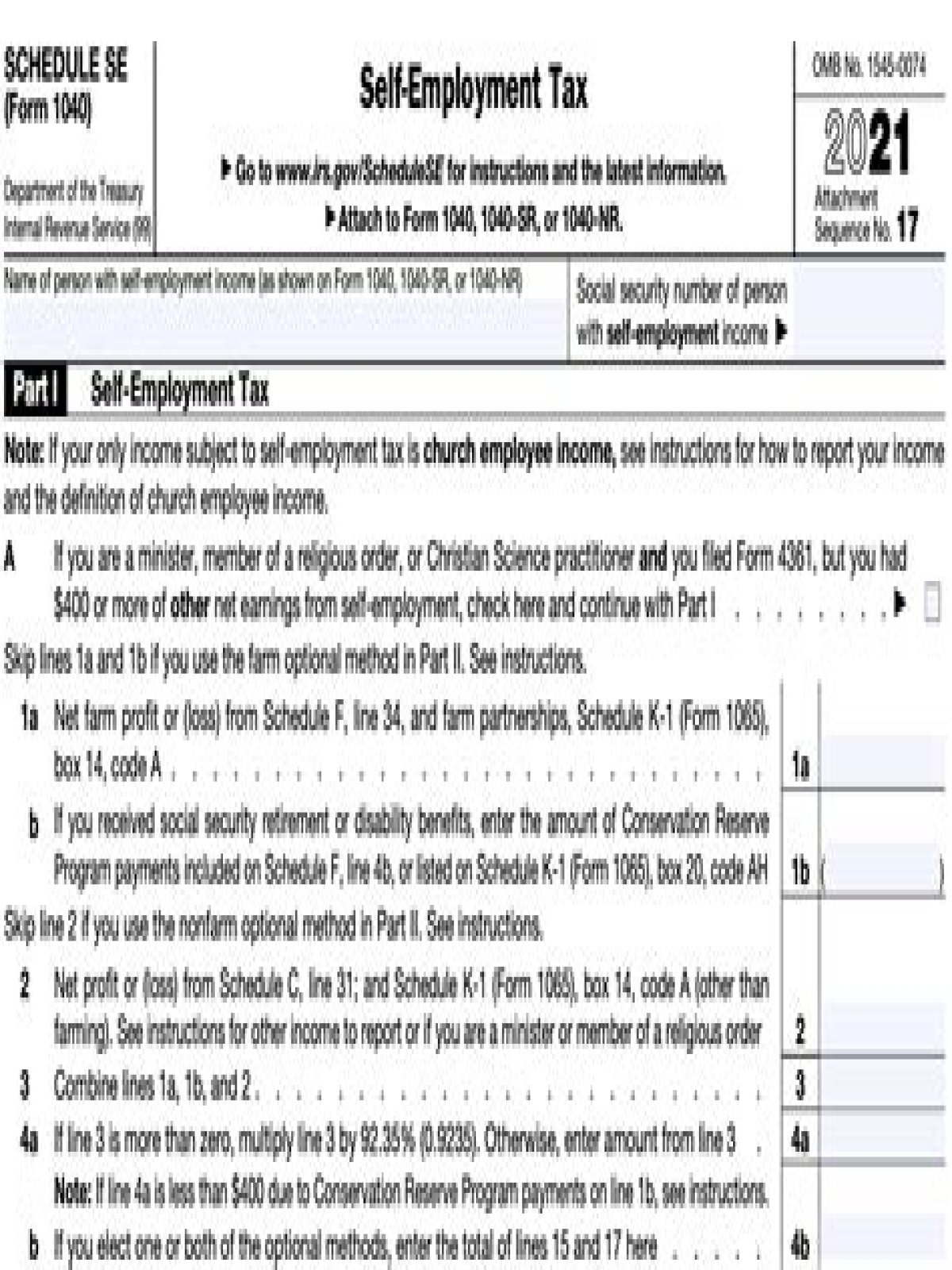 How do I calculate my self-employment tax