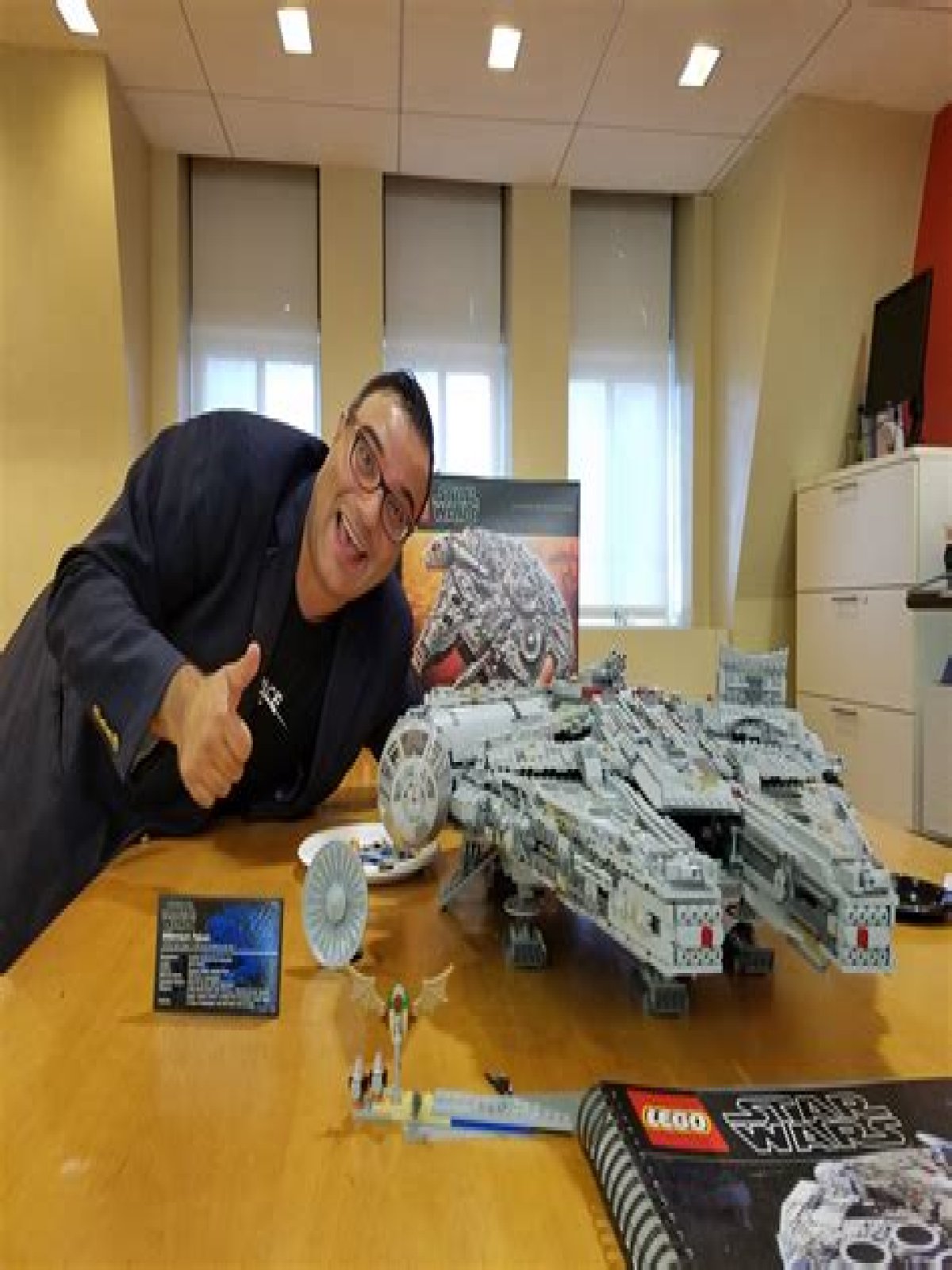How long is the LEGO Millennium Falcon?