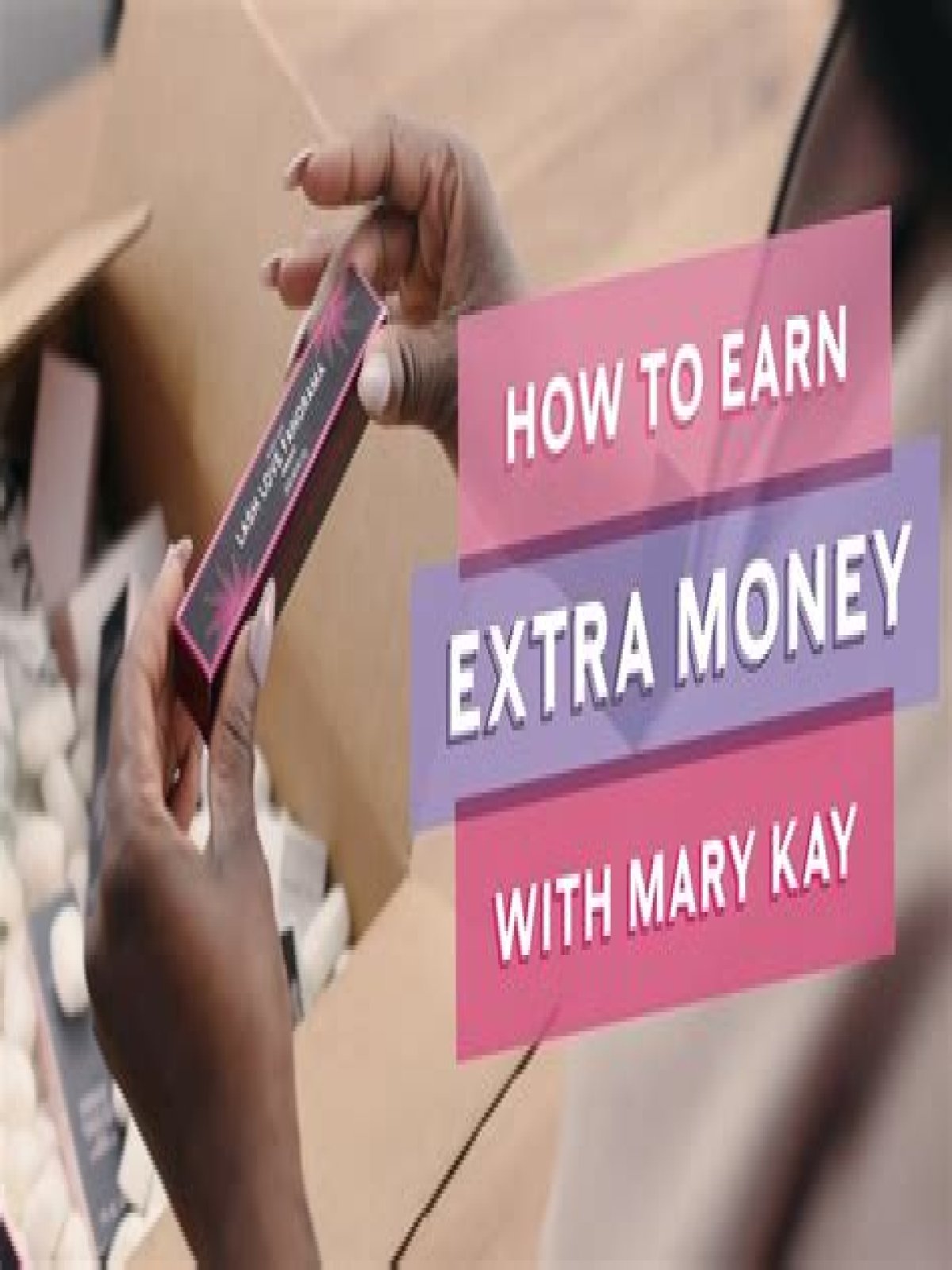 How much does the average person make selling Mary Kay