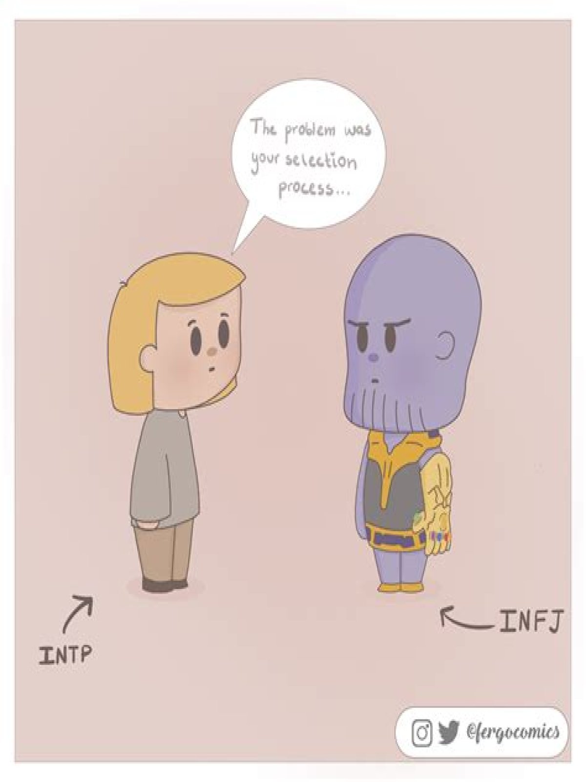 Is Thanos an INFJ?