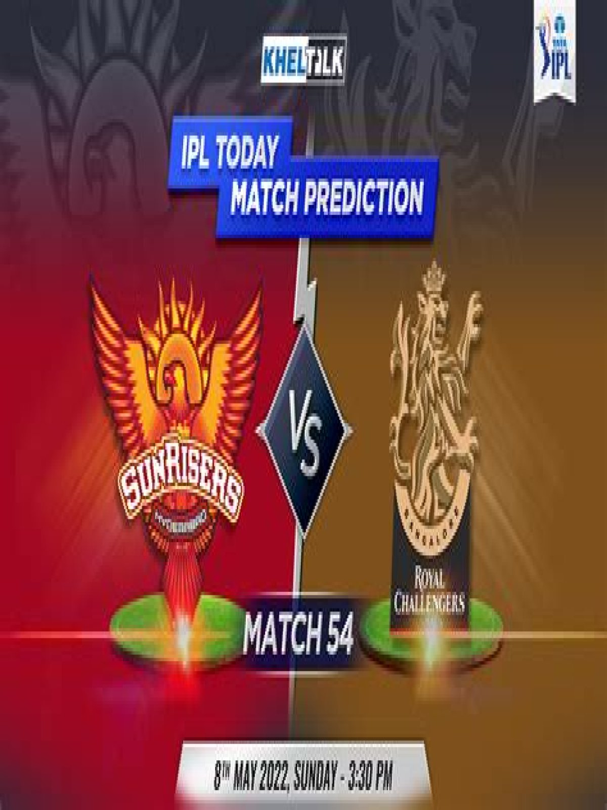 RCB vs SRH 54th Match of IPL 2022: Match Preview