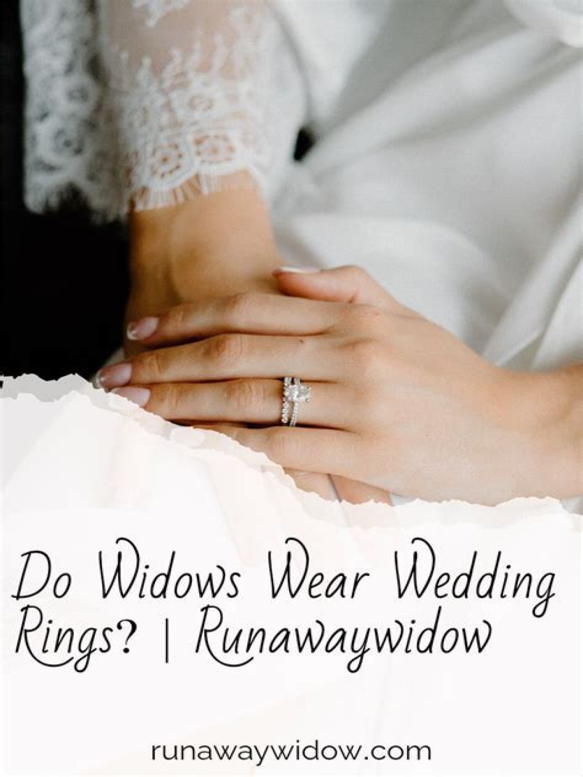 Should widows wear their wedding rings?
