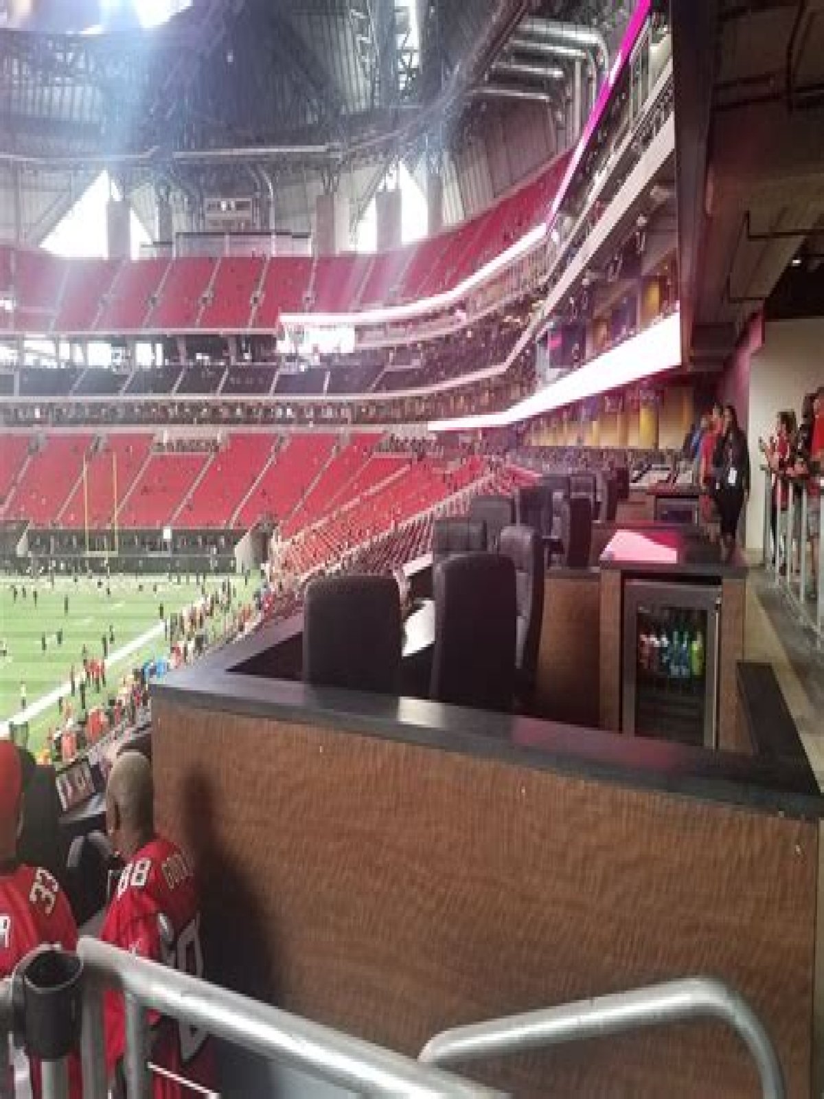 What are the best seats at the Mercedes Benz stadium?