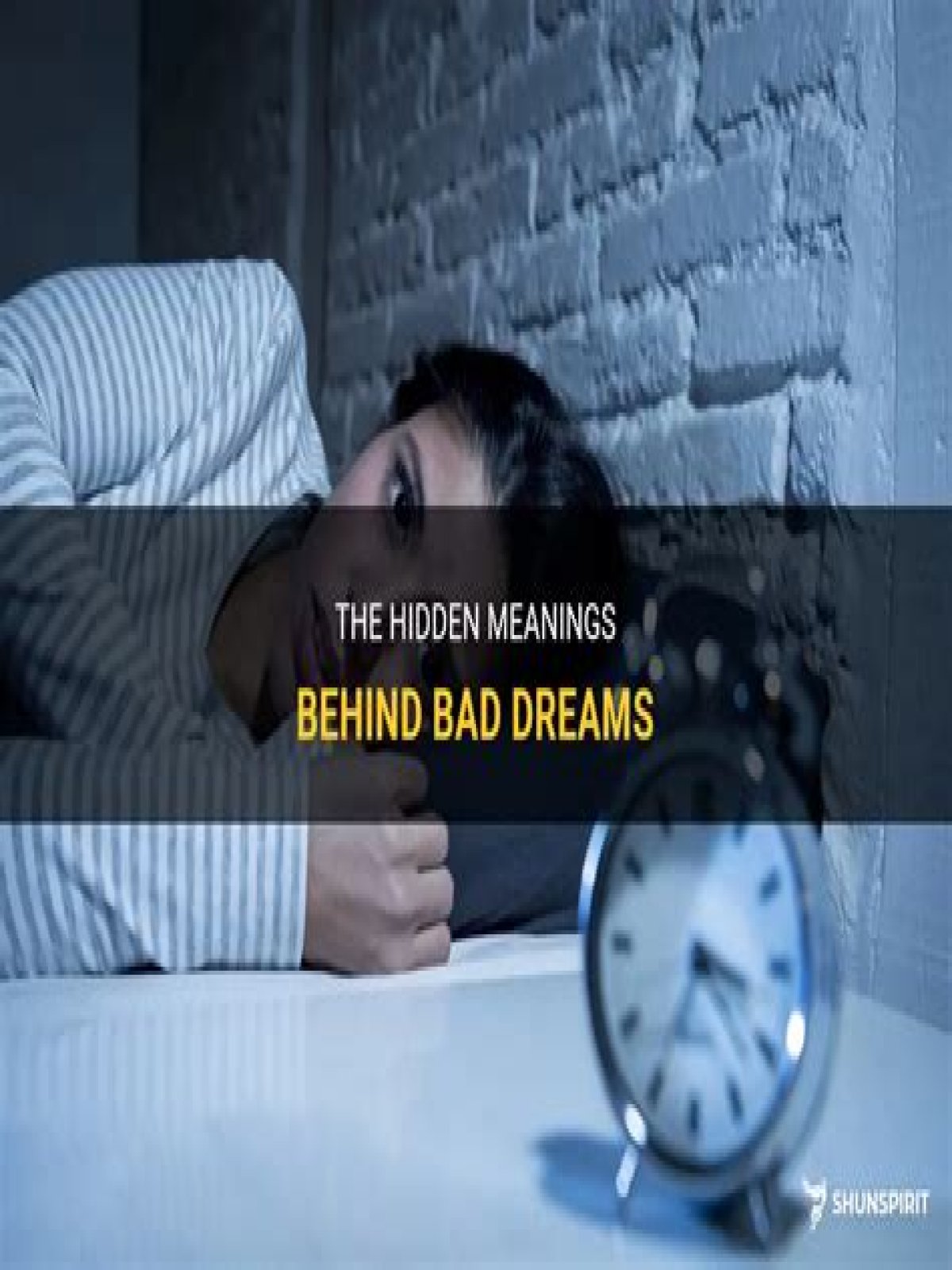 What do bad dreams mean?