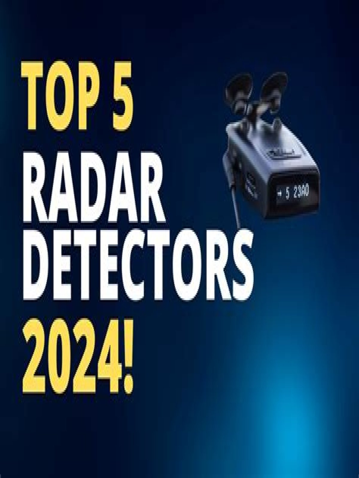What does v l mean on a radar detector?