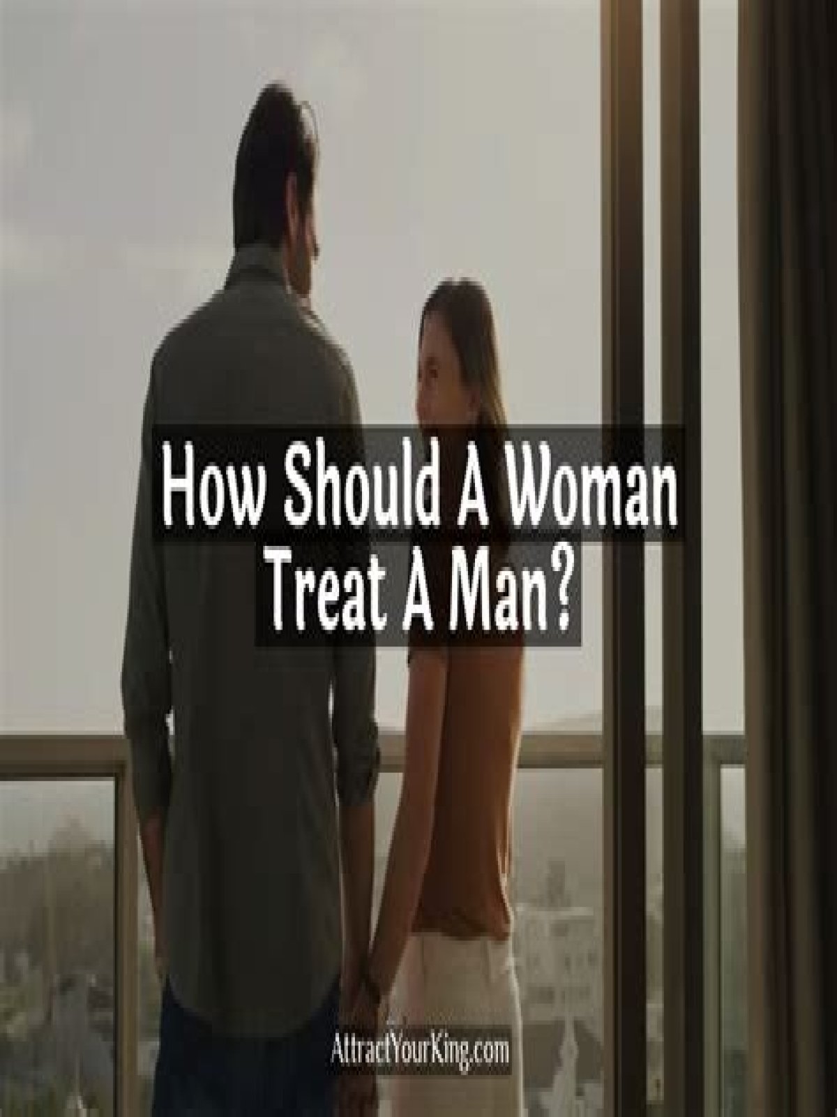 What should a woman provide in a relationship?