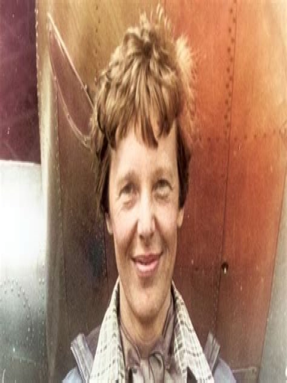 What was the color of Amelia Earhart's eyes?