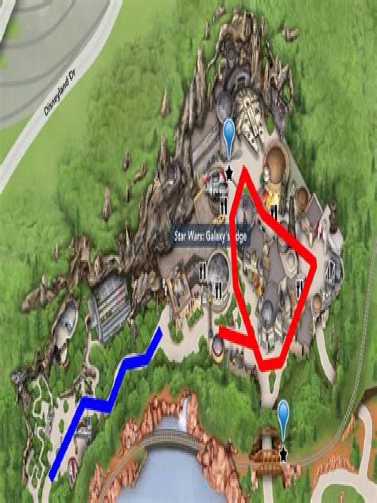 Where is Star Wars edge located