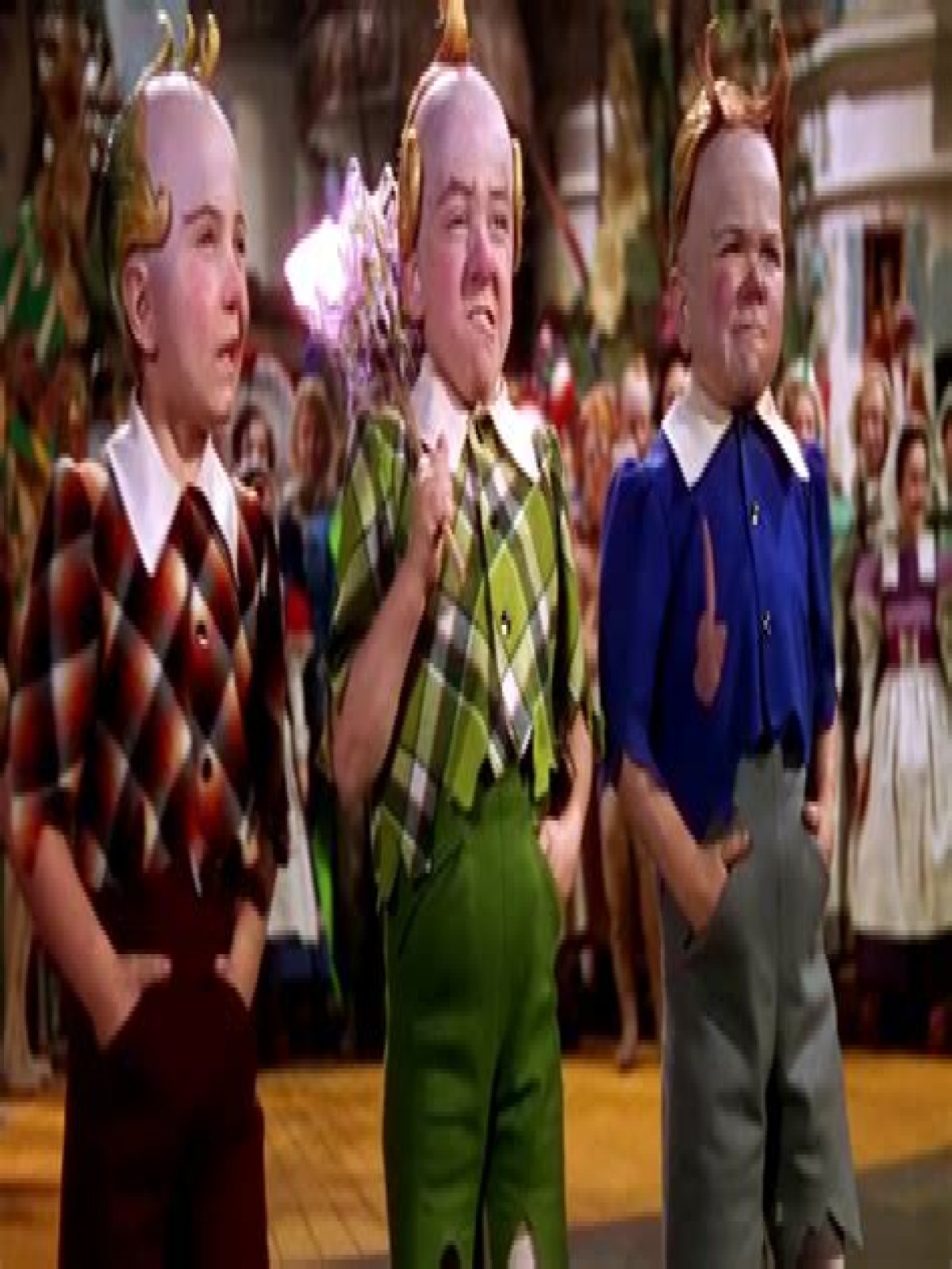 Who played the lollipop guild in the wizard of oz