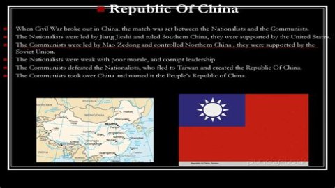 Who supported the Chinese Nationalists?