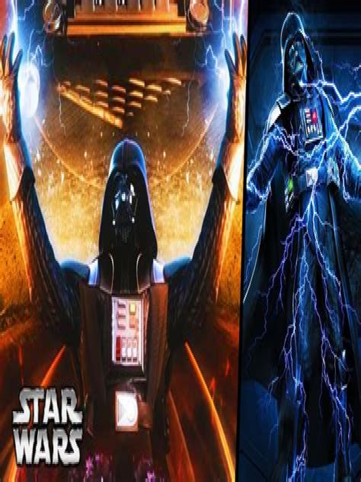 Why couldnt Vader use force lightning?