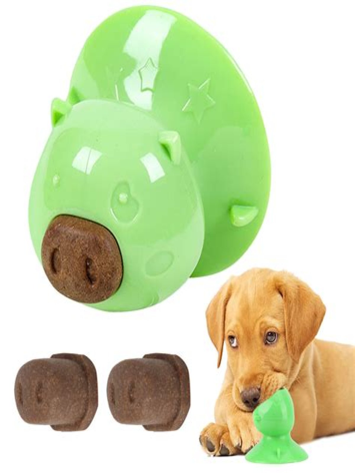 Why do dogs lick their stuffed animals?