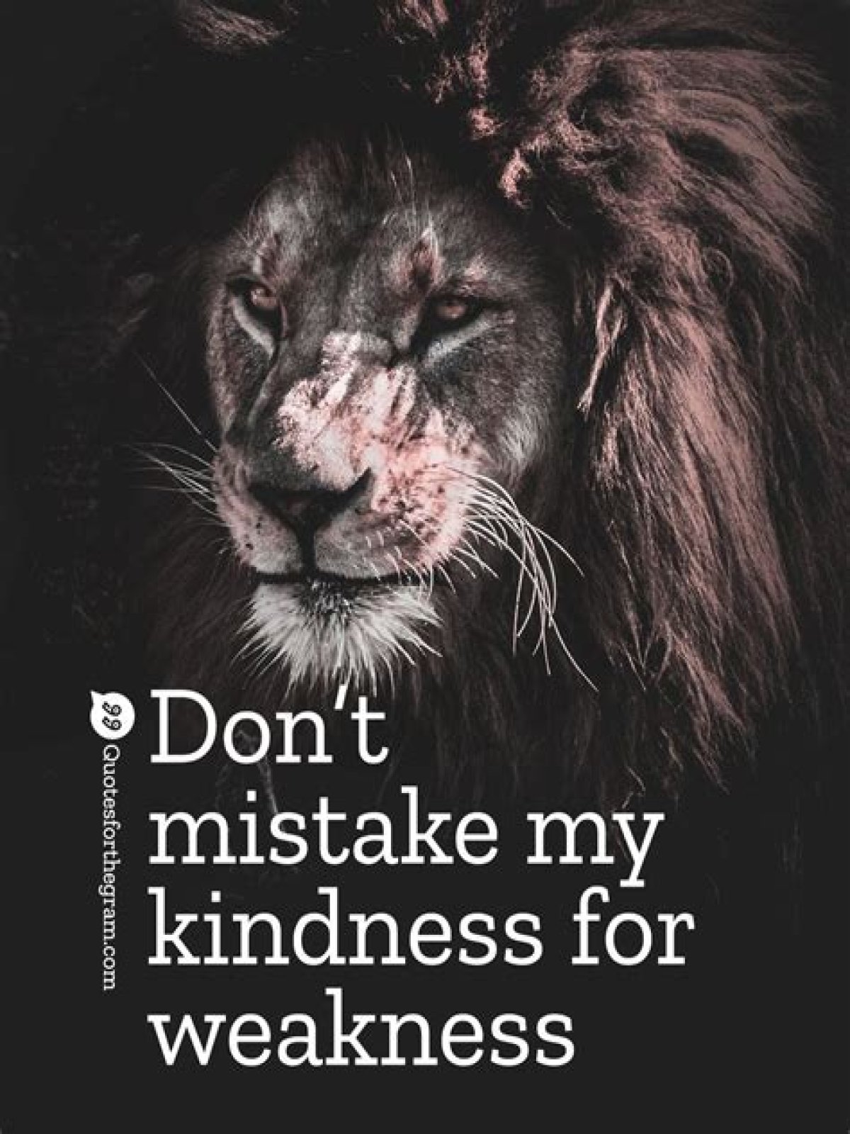 Why do some people think kindness is weakness?